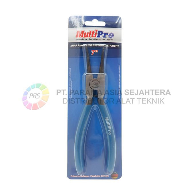 SNAP RING PLIERS EXTERNAL STRAIGHT 7" MULTIPRO 