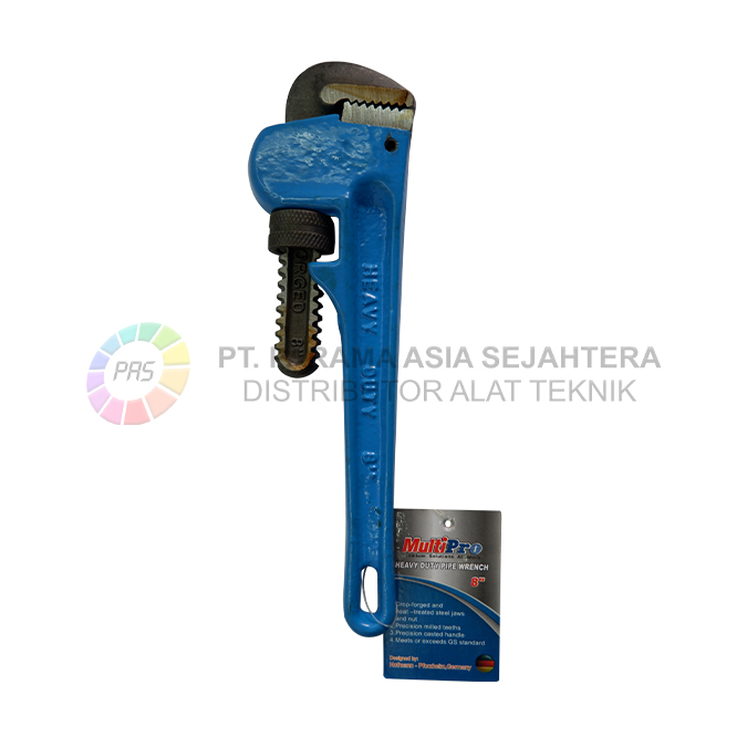 HEAVY DUTY PIPE WRENCH  8" MULTIPRO 