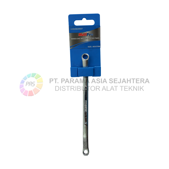 45 OFFSET DOUBLE RING WRENCH 08X09MM (RAISED PANEL) MULTIPRO 