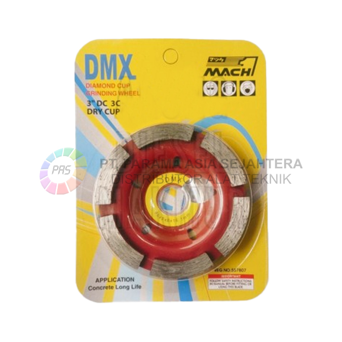 D.WHEEL CUP DRY 3" DMX 