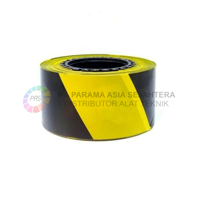 POLICE LINE 3"KUNING HITAM 500MTR