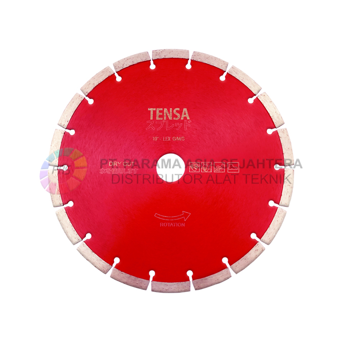 TENSA D.WHEEL 10" DRY RED