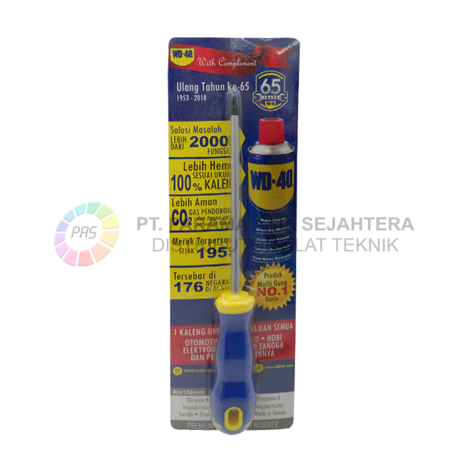 OBENG GG KARET (+) 6" WD40