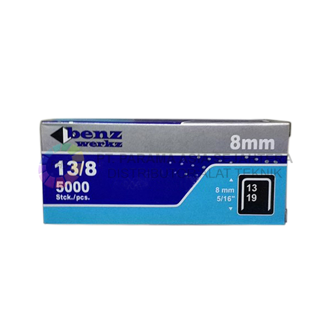 PAKU STAPLES U 8MM 13/8 BENZ