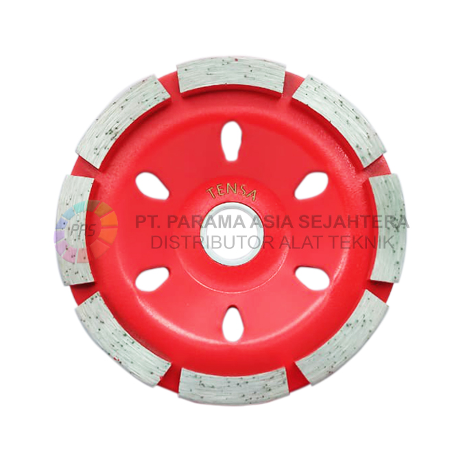 TENSA D.WHEEL CUP 4" DRY RED 