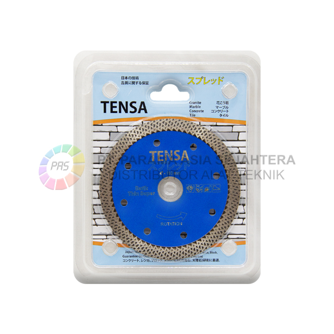 TENSA D.WHEEL  4"X1.4MM BATIK TURBO BLUE