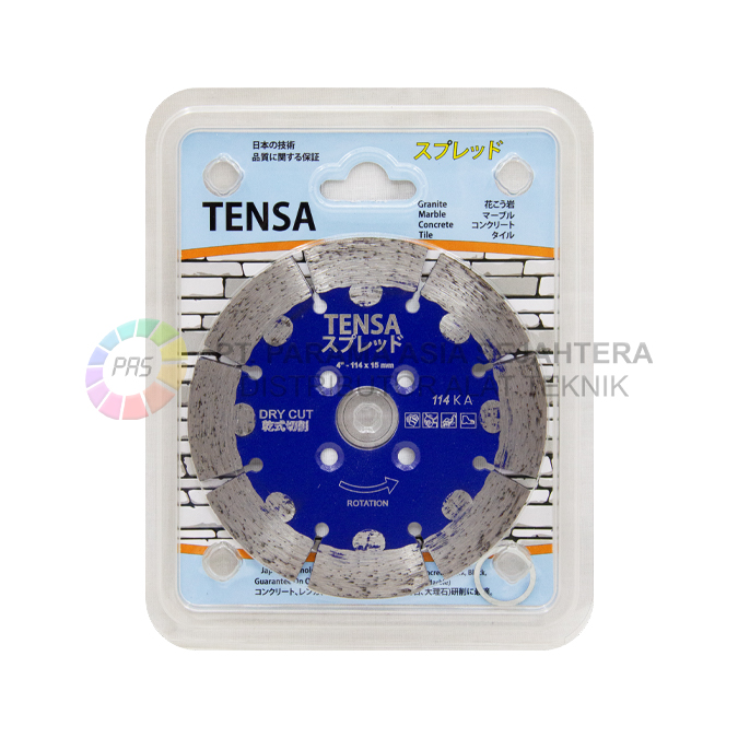 TENSA D.WHEEL  4" (114MM) DRY (KA) BLUE 