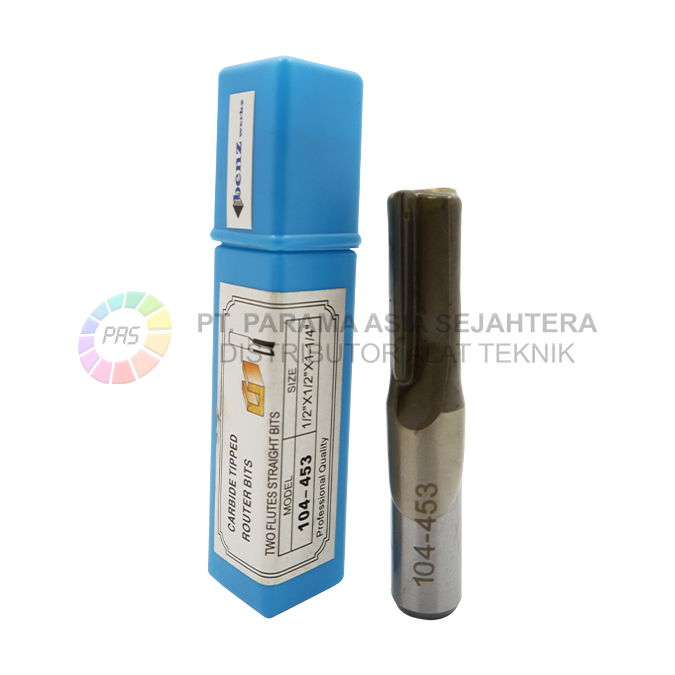 ROUTER STRAIGHT BIT 1/2"X12X31.8MM BENZ