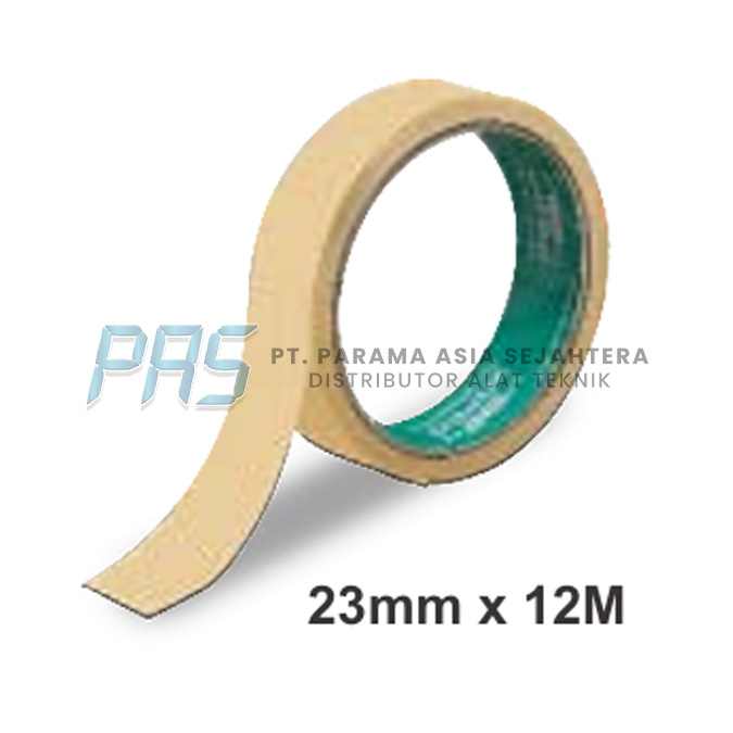 ISOLASI KERTAS 23MMX12MTR (MASKING TYPE) WIPRO