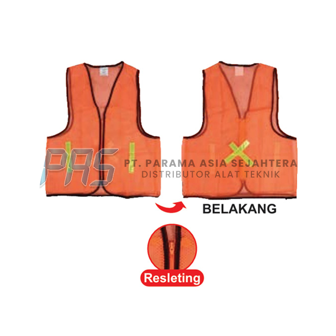 ROMPI PENGAMAN JARING W/ RESLETING ORANGE (ALL SIZE)