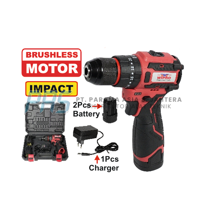WIPRO W6005C BOR LISTRIK IMPACT CORDLESS - BRUSHLESS