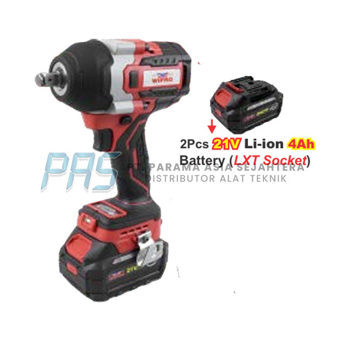 WIPRO W6180 BOR IMPACT WRENCH CORDLESS HD 1/2" BRUSHLESS