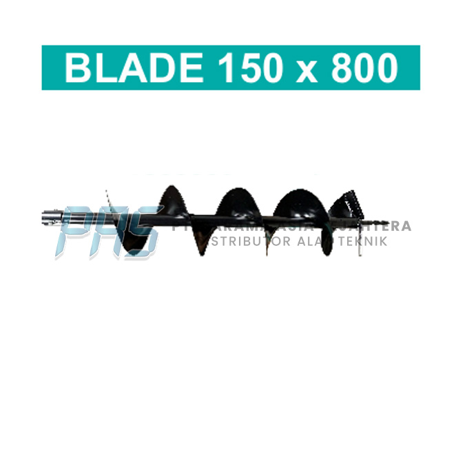 SP. MESIN BOR TANAH W6580 BLADE 150X800 WIPRO