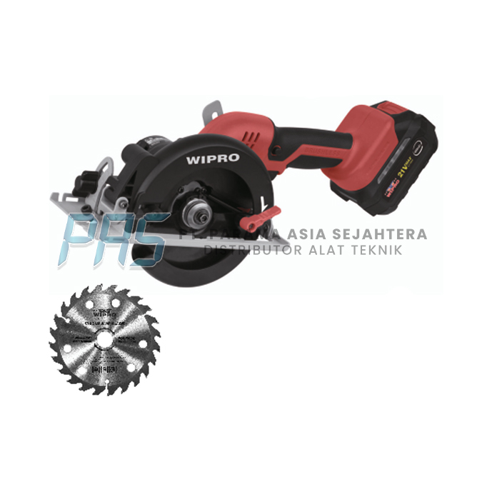 WIPRO W9140BC MESIN CIRCULAR SAW CORDLESS - BRUSHLESS