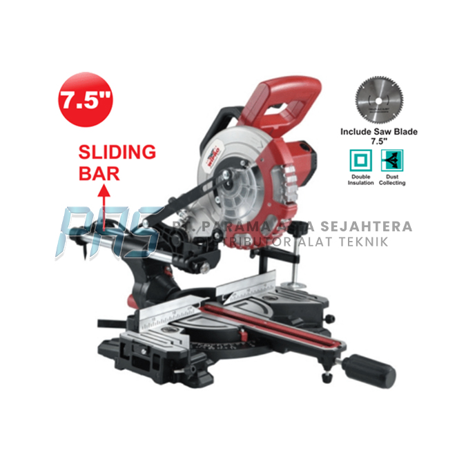 WIPRO WP92521 MITRE SAW 7.5" SLIDING