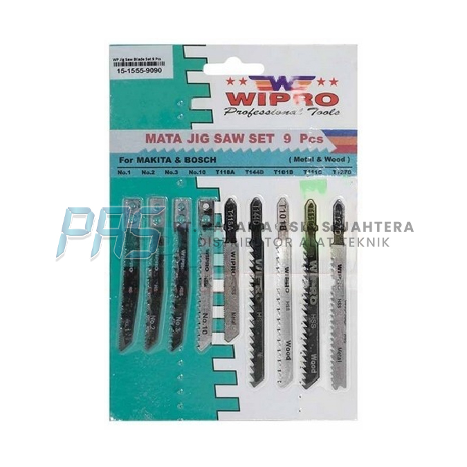 JIG SAW BLADE SET 9PCS JSB-09 WIPRO