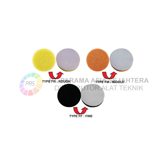 FOAM POLISHING (FLAT TYPE) FF-125 5" (FINE) WIPRO