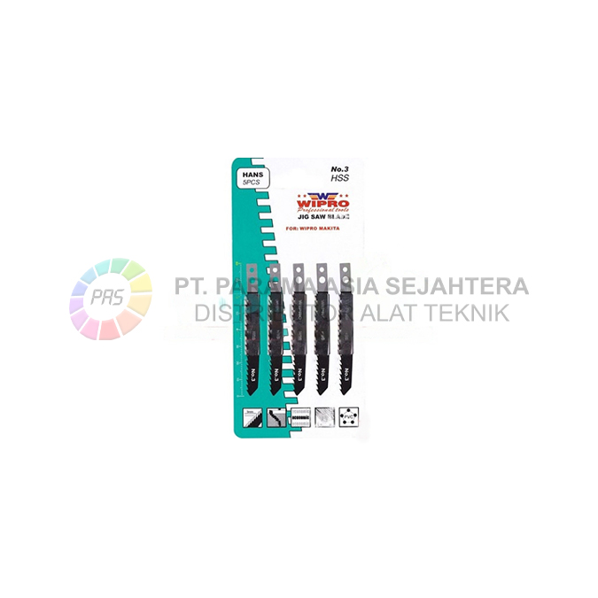 JIG SAW BLADE NO.  3 (FOR MAKITA) WIPRO