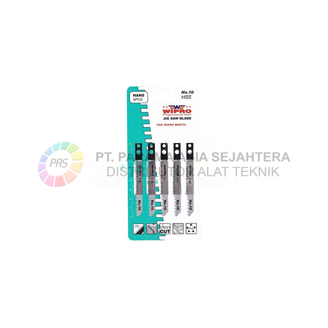 JIG SAW BLADE NO.10 (FOR MAKITA) WIPRO