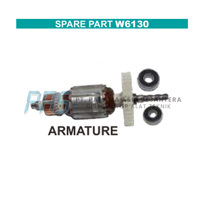 SP. W6130 NO.  14,15,16 ARMATURE W/BEARING WIPRO