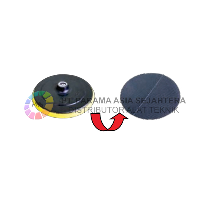 BACKING PAD MOD.VELCRO 4"(M10X1.5) WIPRO