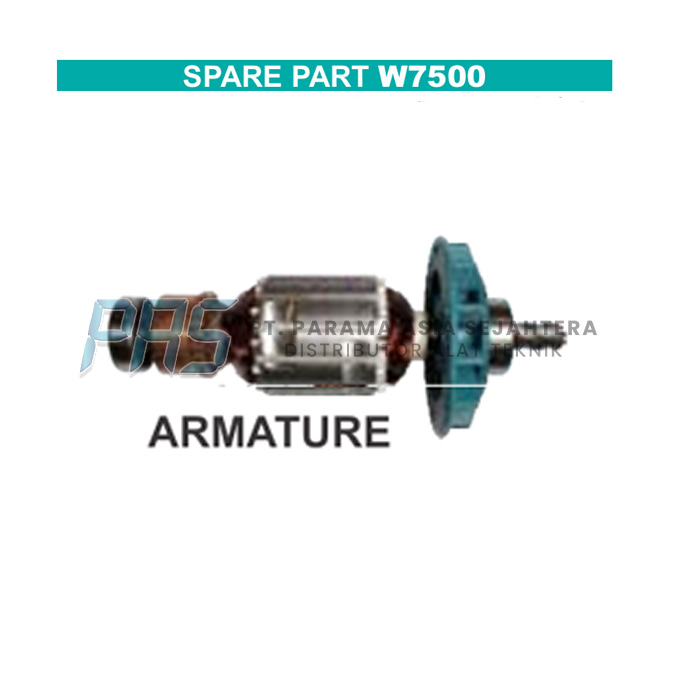 SP. W7500 DISC POLISHER NO.13 ARMATURE WIPRO