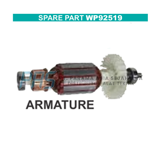 SP. WP 92519 MITRE SAW  NO.  34,41,64 ARMATURE W/BEARINGS WIPRO