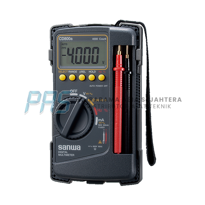 MULTITESTER DIGITAL CD-800A SANWA-JAPAN