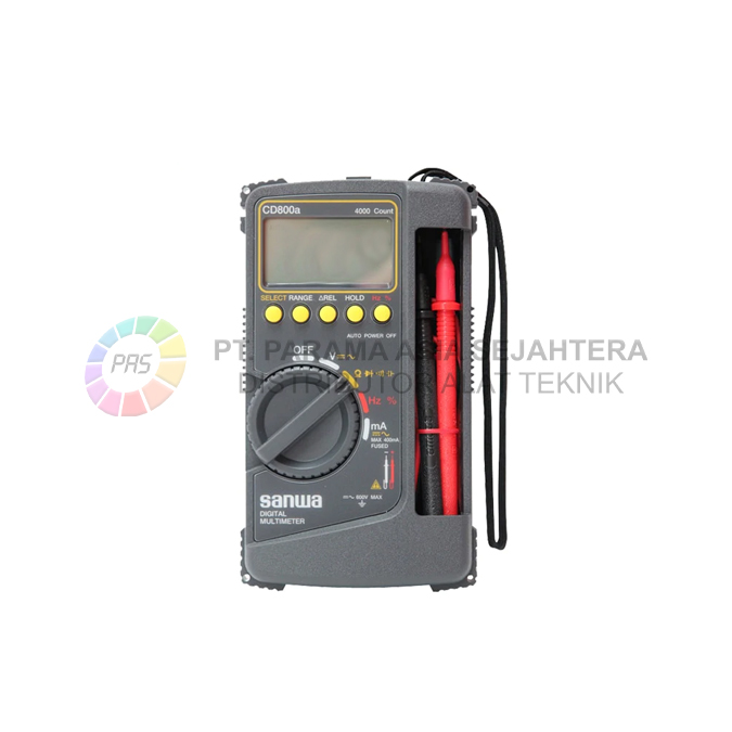 MULTITESTER DIGITAL DC-800 SANWA-JAPAN