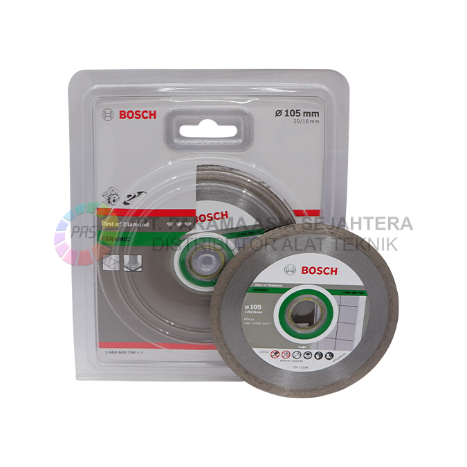 DIAMOND CUTTING DISC BEST CERAMIC CONTINUOUS (HIJAU) BOSCH 