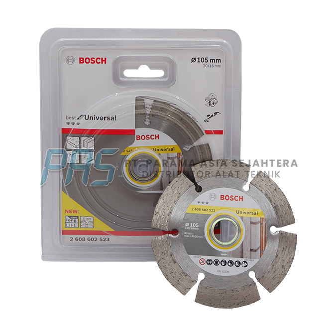 DIAMOND CUTTING DISC BEST UNIVERSAL SEGMENTED (KUNING) BOSCH 
