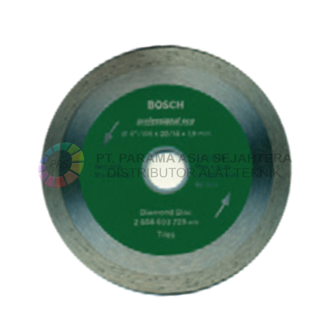 DIAMOND CUTTING DISC STANDARD CERAMIC CONTINUOUS (HIJAU) BOSCH 