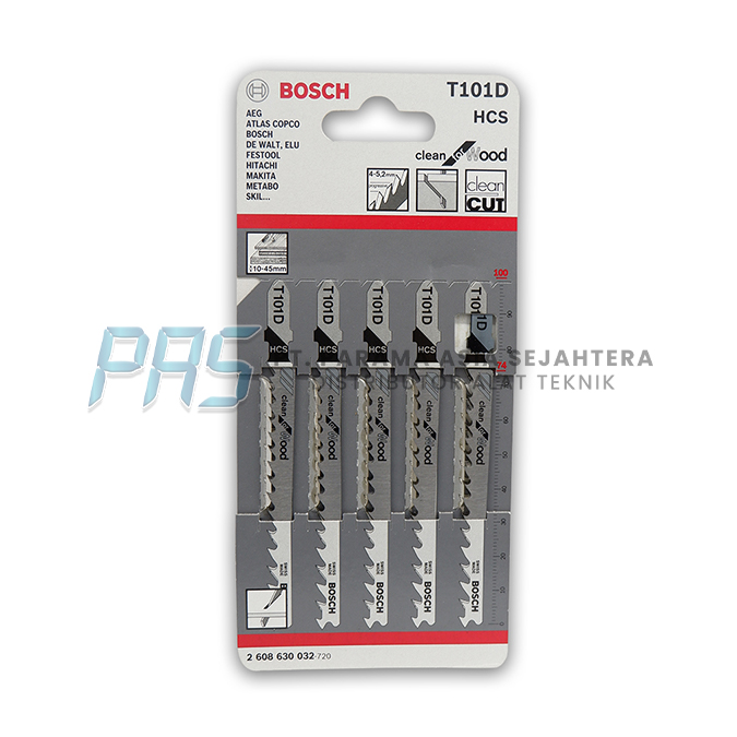 JIGSAW BLADES FOR WOOD T101D BOSCH