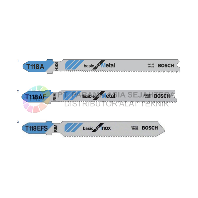 JIGSAW BLADES FOR METAL T118A BOSCH