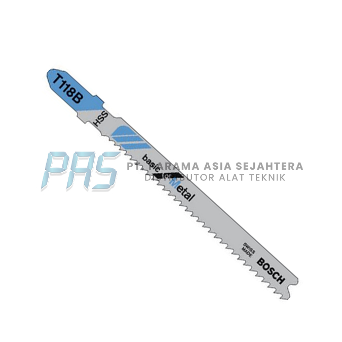 JIGSAW BLADES FOR METAL T118 B BASIC BOSCH