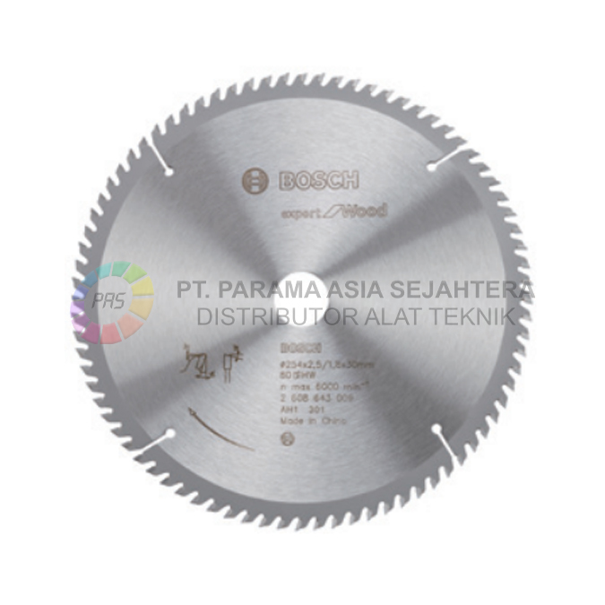 EXPERT FOR WOOD CIRCULAR SAW BLADE  6-1/4"X 24T BOSCH