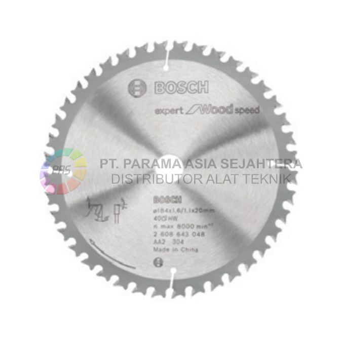 EXPERT FOR WOOD SPEED CIRCULAR SAW BLADE  6-1/4"X 20T BOSCH