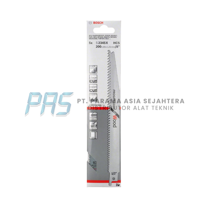 SABRE SAW BLADES FOR WOOD S2345X BOSCH
