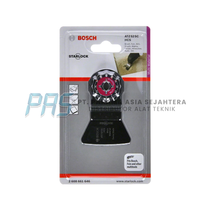 MATA MULTI CUTTER ATZ52SC 26X52MM BOSCH