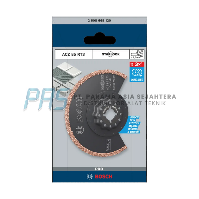 MATA MULTI CUTTER ACZ85RT3 85MM BOSCH