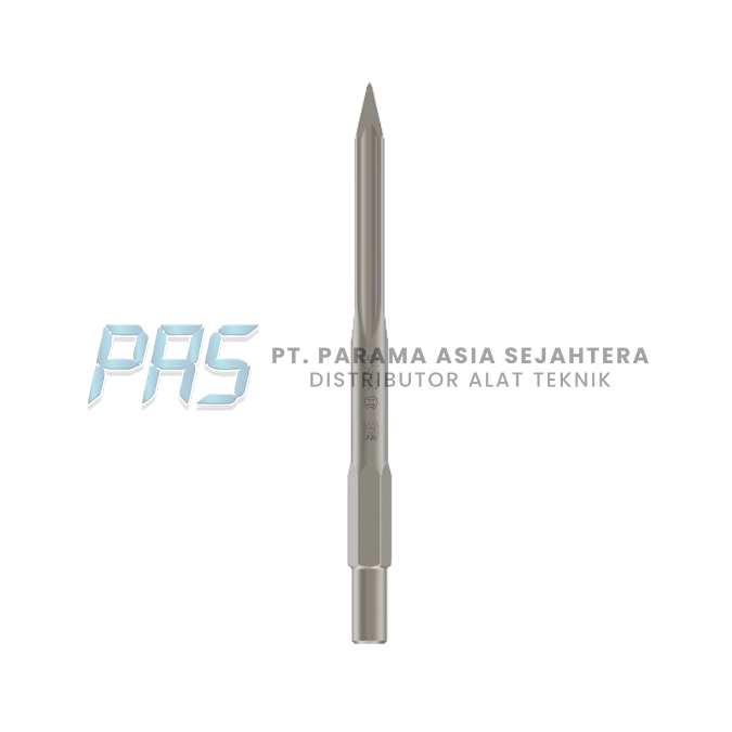 CHISELS FOR BREAKERS 30MM POINTED 400MM BOSCH