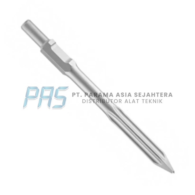 CHISELS FOR BREAKERS 30MM POINTED HEX 400X30MM BOSCH