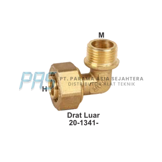 SP. S/SELANG A.PANAS ELBOW-1620-DRAT L 1/2 WIPRO