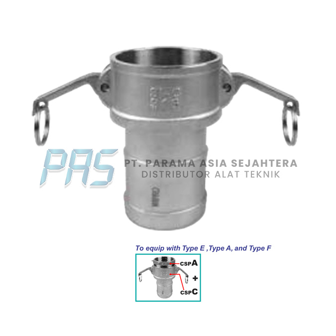 COUPLING SELANG PEMADAM (CAM LOCK C) CSPC-050 WIPRO