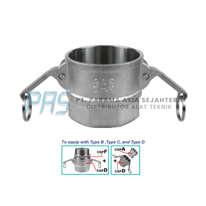 COUPLING SELANG PEMADAM (CAM LOCK D) CSPD-050 WIPRO