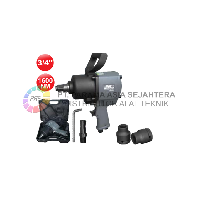 AIR IMPACT WRENCH TWIN HAMMER 3/4" AIW-3430 WIPRO 