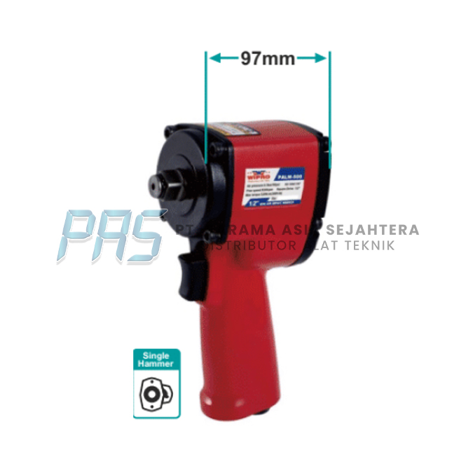 AIR IMPACT WRENCH MINI 1/2" PALM-500 WIPRO
