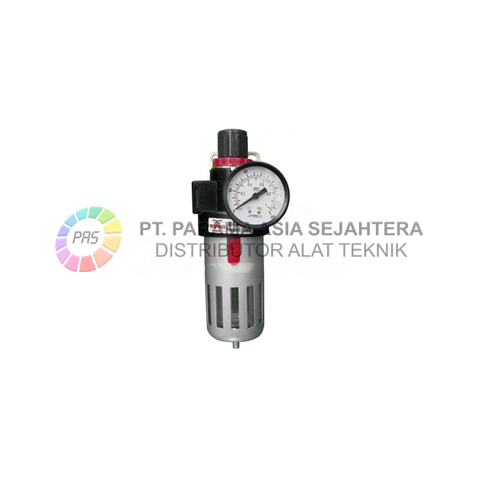 AIR FILTER REGULATOR 1/4" (SINGLE) WIPRO