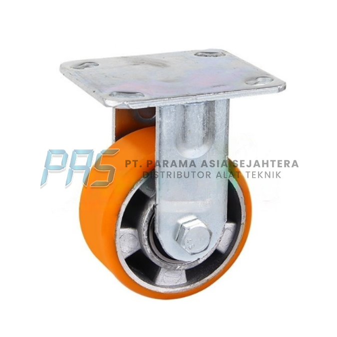 RODA PU HEAVY DUTY ALUMINIUM CORE 4" M (29100PUAF) WIPRO