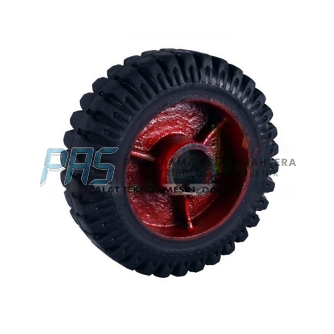 RODA KARET CORRUGATED VELG BESI COR 8" ONLY (60200MRR) WIPRO